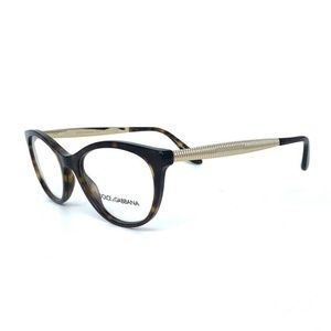 New DOLCE & GABBANA Frames Dark Tortoise Acetate